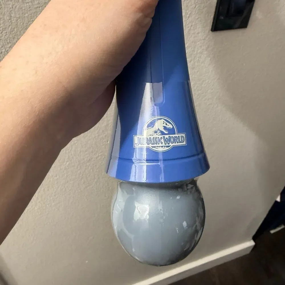 Universal Studios Jurassic Park Blue Dinosaur Bubble Wand New Mega Parade